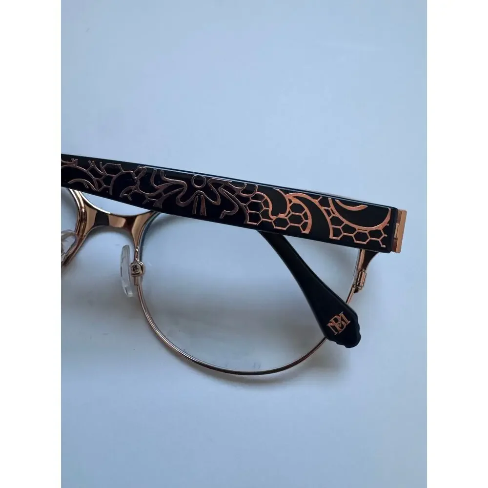 Badgley Mischka Cataline cat eye Eyeglasses indigo